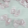 Decorative bow 10 or 100 pcs pale pink 3381