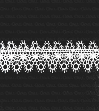 Koronka gipiurowa  35 mm/1yard  2006