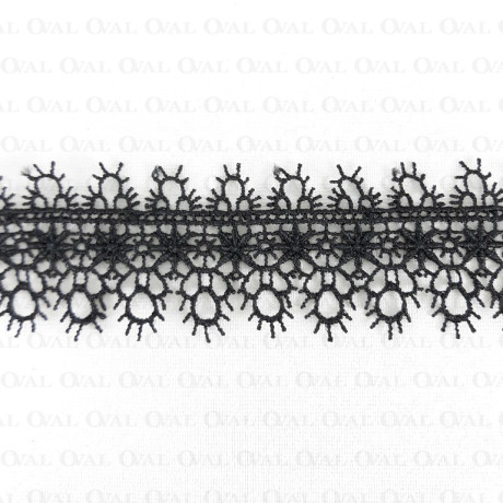 Guipure lace trim 35 mm/1 yard 3393