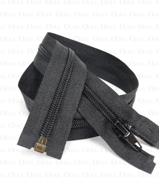 Zips *5 separating 30cm–200cm black 3422