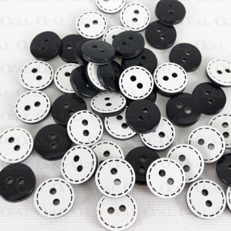 Guzik plastikowy 12mm/10 lub 100szt  3423