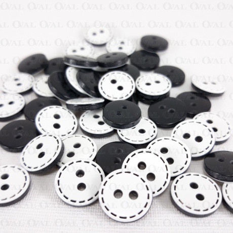 Guzik plastikowy 12mm/10 lub 100szt  3423