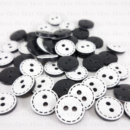 Guzik plastikowy 12mm/10 lub 100szt  3423