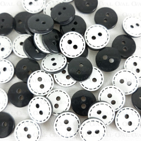 Guzik plastikowy 12mm/10 lub 100szt  3423