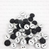 Button 12.5mm, 11.5mm / 10 or 100 pcs 3423