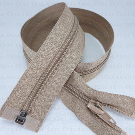 Zips *5 separating 40–65cm beige 3426