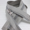 Zippers *5 separating 40–75cm grey 3427