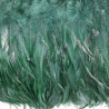 Feathers on tape - green 13cm no. 3430