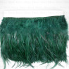 Feathers on tape - green 13cm no. 3430