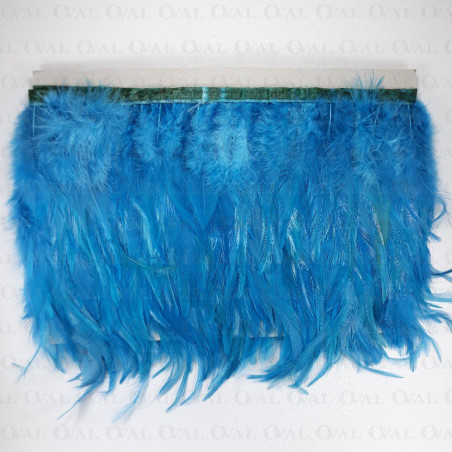 Feathers on tape – sea green 13cm/1m no. 3431