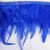 Feathers on ribbon cornflower 13cm/1y no. 3432