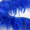 Feathers on ribbon cornflower 13cm/1y no. 3432