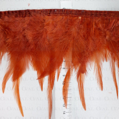 Feathers on rusty tape 13cm/1y no. 3433