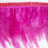 Feathers on pink tape 13cm/1 yard pink 3119