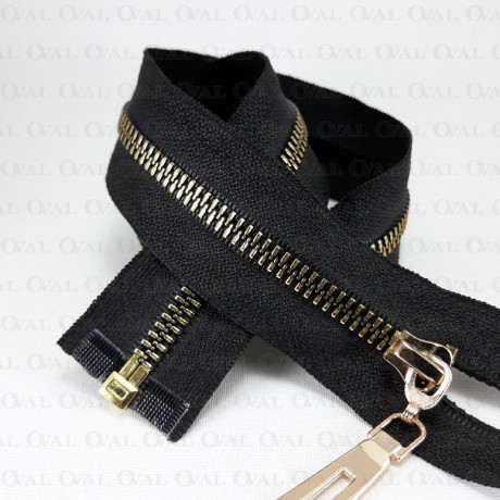 Decorative zips 45, 50, 55, 60, 65, 70 cm / 1 piece 3441