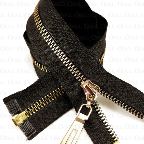 Decorative zips 45, 50, 55, 60, 65, 70 cm / 1 piece 3441