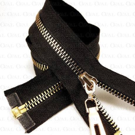 Decorative zips 45, 50, 55, 60, 65, 70 cm / 1 piece 3441