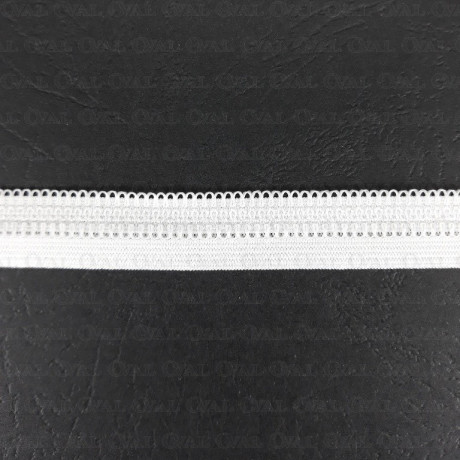 Guma łamana 13mm/1m  biel 3446 P