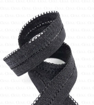 Guma łamana 13mm/1m czerń3447 P