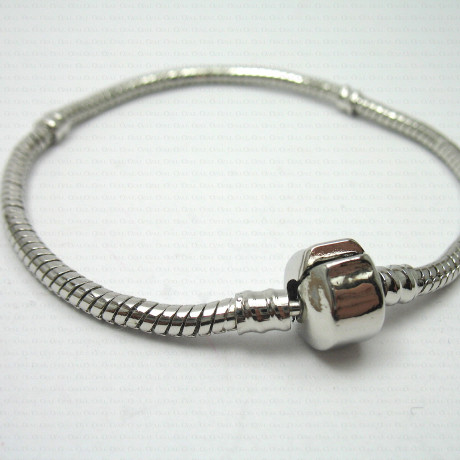 Metal bracelet, Pandora-style modular bracelets, Pandora base