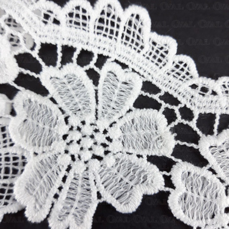 Guipure lace 75mm/1y or 10y 3449