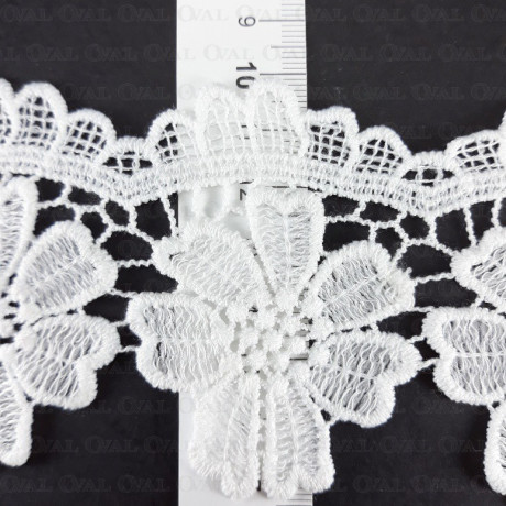 Guipure lace 75mm/1y or 10y 3449