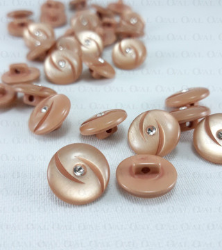 Guzik plastikowy Pakiet 10 szt. 11x15mm nr.707