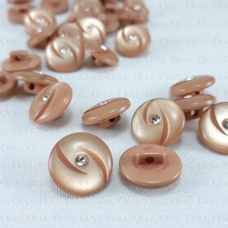 Polyester button 14mm/10 pcs no. 708