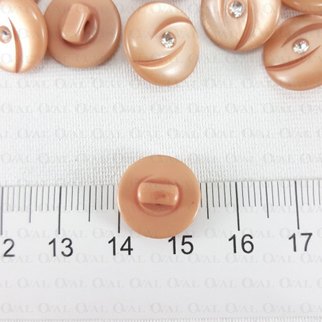 Guzik plastikowy Pakiet 10 szt. 11x15mm nr.707