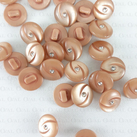 Polyester button 14mm/10 pcs no. 708