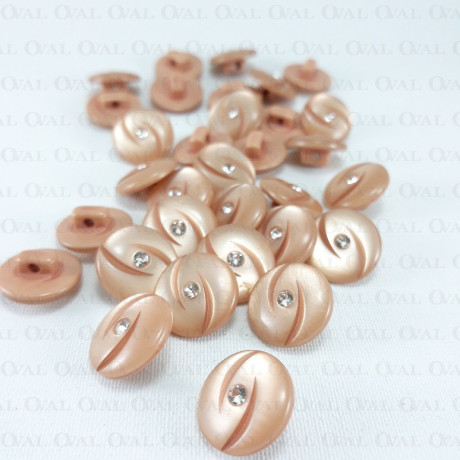 Polyester button 14mm/10 pcs no. 708