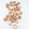 Polyester button 14mm/10 pcs no. 708