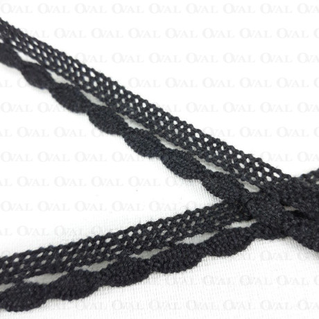 Koronka bawełniana 9mm/1 lub 25yard 3456