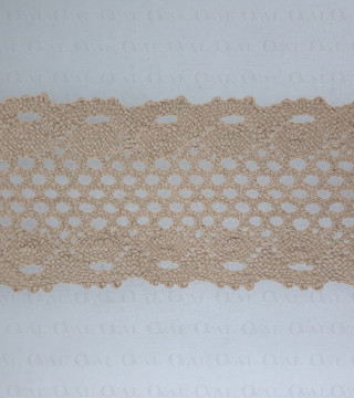 Koronka bawełniana 70mm/1 yard  3465