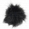 Pompony 13cm czerń 3468