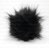 Pompony 13cm czerń 3468