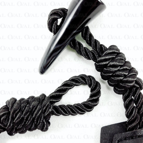 Zapięcie ze skórką 20cm 3474