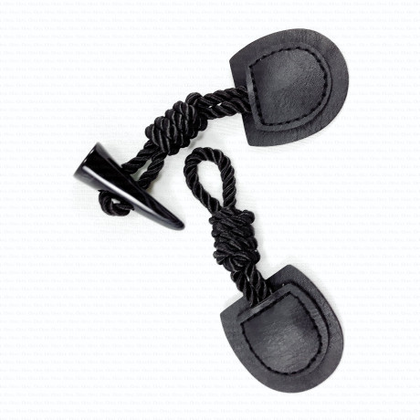 Zapięcie ze skórką 20cm 3474