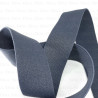 Woven elastic 35 mm/1 m dark grey 3480