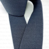 Woven elastic 35 mm/1 m dark grey 3480