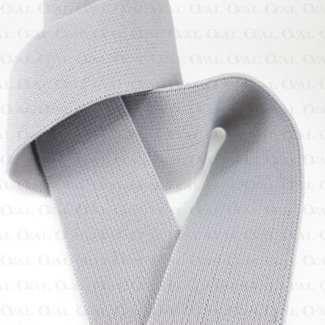 Guma tkana 35mm/1m jasno szara  3481