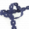 Cotton lace 15mm /1 y navy 3485
