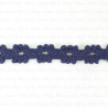 Cotton lace 15mm /1 y navy 3485
