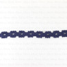Cotton lace 15mm /1 y navy 3485