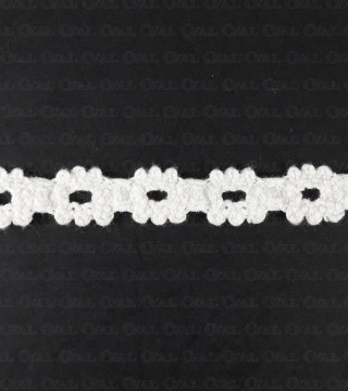 Koronka bawełniana 15mm /1 y  biel śmietana  3486