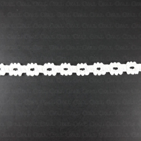 Koronka bawełniana 15mm /1 y  biel śmietana  3486