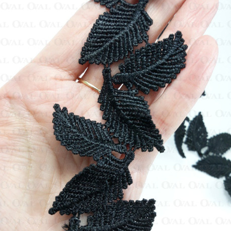 Lace 50mm /1y black 3502