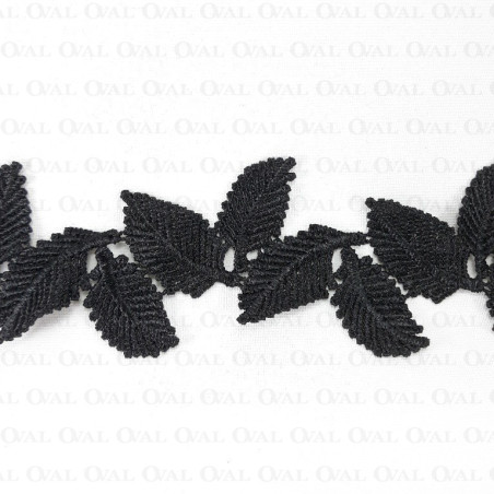 Koronka 50mm /1y czerń 3502