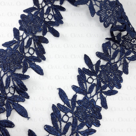 Koronka 55mm /1y  granat 3503