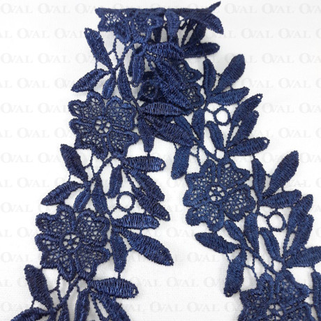 Koronka 55mm /1y  granat 3503